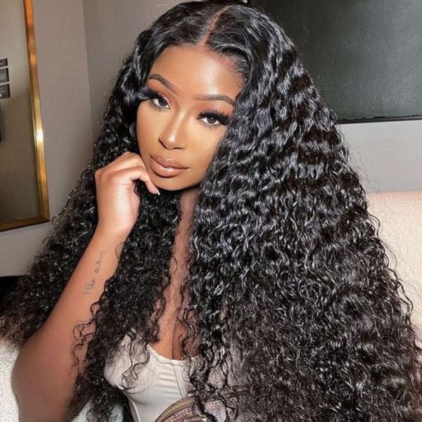 13x4 Lace Front Wigs Water Wave HD Lace Wigs - ShimmerWig