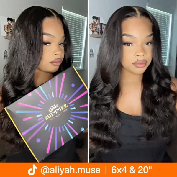 @aliyah.muse Same Glueless Ocean Wave Wig Pre-Cut HD Lace Wear Go Wig